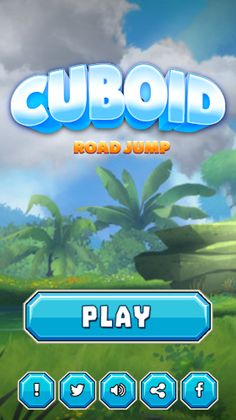 Cuboid Road Jump - Screenshot 1