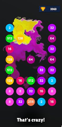 Dye 2048 - Screenshot 3