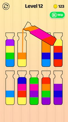 Water Sort Puzzle - Color Game - Screenshot 1