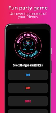 Never Ever Party Game Drink - Screenshot 1