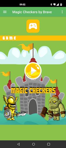 Magic Checkers by Brave - Screenshot 1