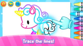 Rainbow Glitter Drawing Book - Screenshot 2