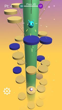 Hell tower jump game - Screenshot 1