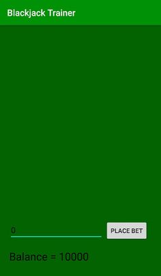 Blackjack Trainer - Screenshot 1