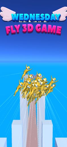 Wednesday Fly 3D Game - Screenshot 3