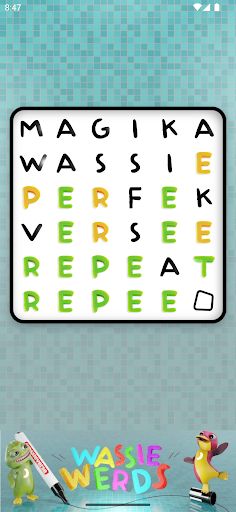 Wassie Werds - Screenshot 1