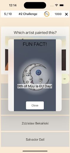EuroQuiz App - Screenshot 4