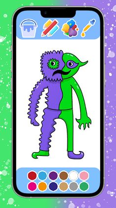 Garten of Banban 4 coloring - Screenshot 1