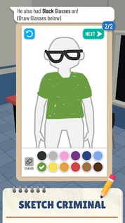 Line Up: Draw the Criminal - Screenshot 3