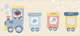 Babies and the Bear Mini Games - Screenshot 1