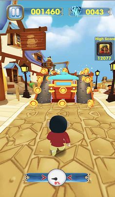 Shin chan Subway Run Super - Screenshot 3