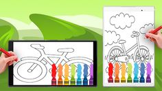 Bike Colouring Book Game - Screenshot 3