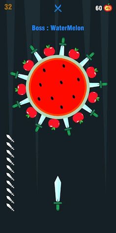 Get the apples - Hit the knife - Screenshot 2