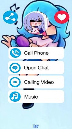 FNF Sky Video Call - Screenshot 1