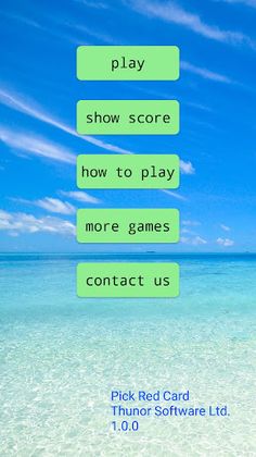 Pick Red Card - Screenshot 1