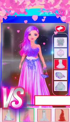 بنات تلبيس مكياج - تصميم أزياء - Screenshot 1