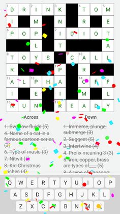 Crossword Puzzles - Screenshot 3