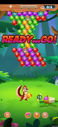 bubble shooter war - Screenshot 1