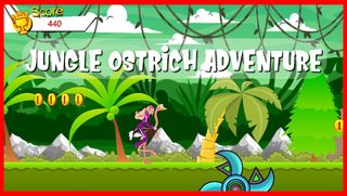 Jungle Ostrich Adventure - Screenshot 1