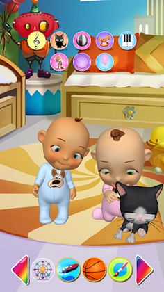 Talking Baby Twins Newborn Pro - Screenshot 3