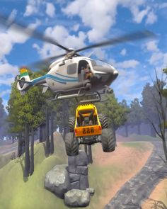 Monster Truck Race 3D - Screenshot 3