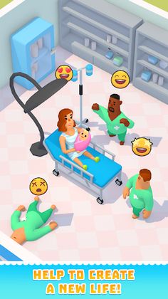 Idle Maternity Hospital - Screenshot 4