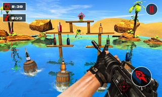 Bottle Shooter Games Gun Range - Screenshot 2