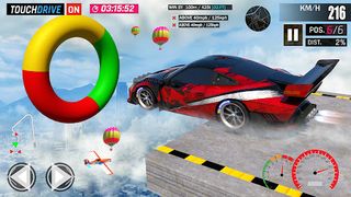 Mega Ramp Racing Car Stunt - Screenshot 2