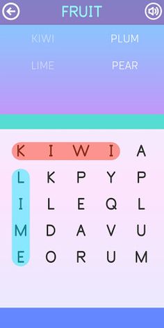 Word Search English - Screenshot 1