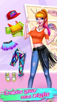 Dressup Hip Hop Girls - Screenshot 3
