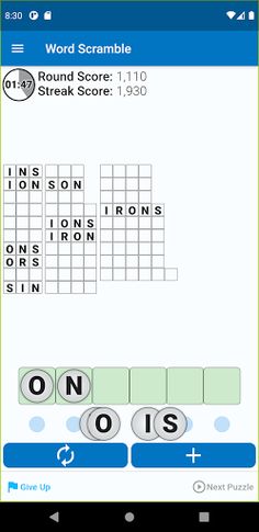 Word Scramble - Screenshot 1