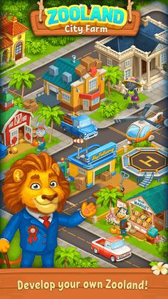 Farm Zoo Happy Day in Pet City - Screenshot 3