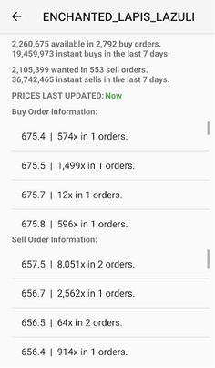 Skyblock Bazaar - Screenshot 2