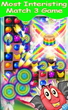 Jam Fruity Juice - Match-3 Gam - Screenshot 3