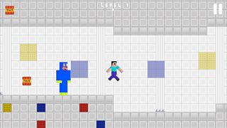 Noob vs Blue Monster - Screenshot 1