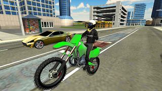Fame Motorbike Driving in City - Screenshot 2