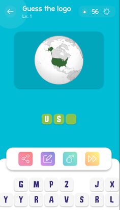 world map quiz - guess country - Screenshot 4