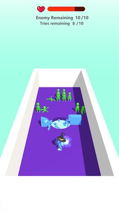 Bouncy Invader 3D - Screenshot 2