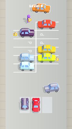 Colorful Parking - Screenshot 1