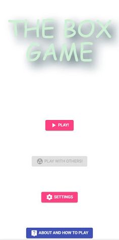 TheBoxGame - Screenshot 1