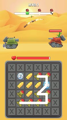 Match to Tank - Puzzle Action - Screenshot 1