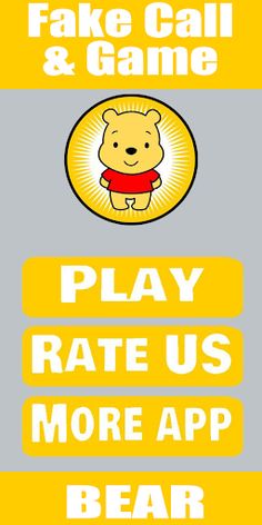 Fake Call Bear Game - Screenshot 1