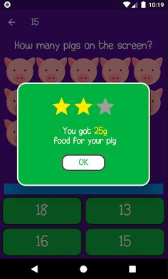 Kids Math: Naughty Pig - Screenshot 3
