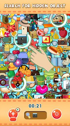 Hidden Object Finger Tap - Screenshot 1