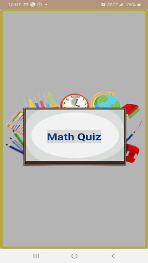 Math Quiz - Screenshot 2