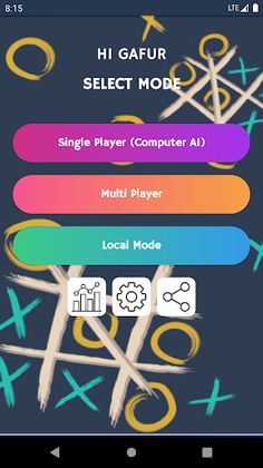 Tic Tac Toe Multiplayer Game - Screenshot 2