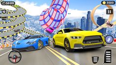 Mega Ramp Car Stunt Race Game - Screenshot 4