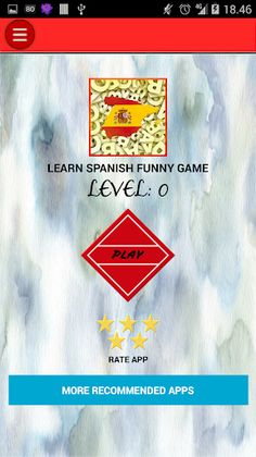 Learn spanish funny game - Screenshot 1
