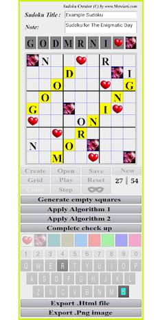 Free Sudoku Creator - Screenshot 3