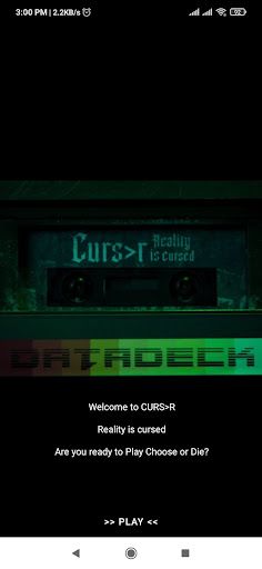 Cursor - Choose or Die - Screenshot 1